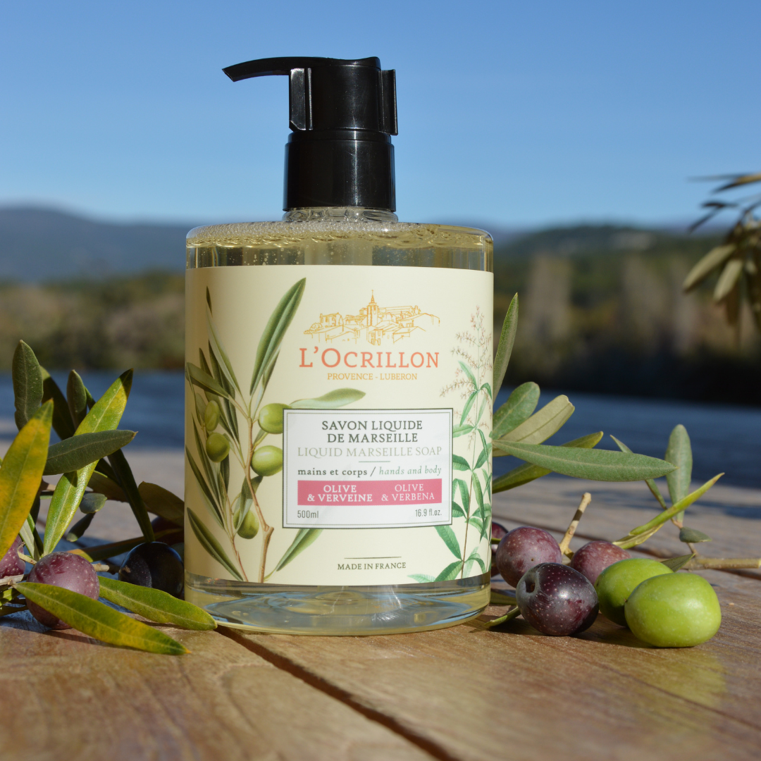 Olive-Verbena Marseille Liquid Soap