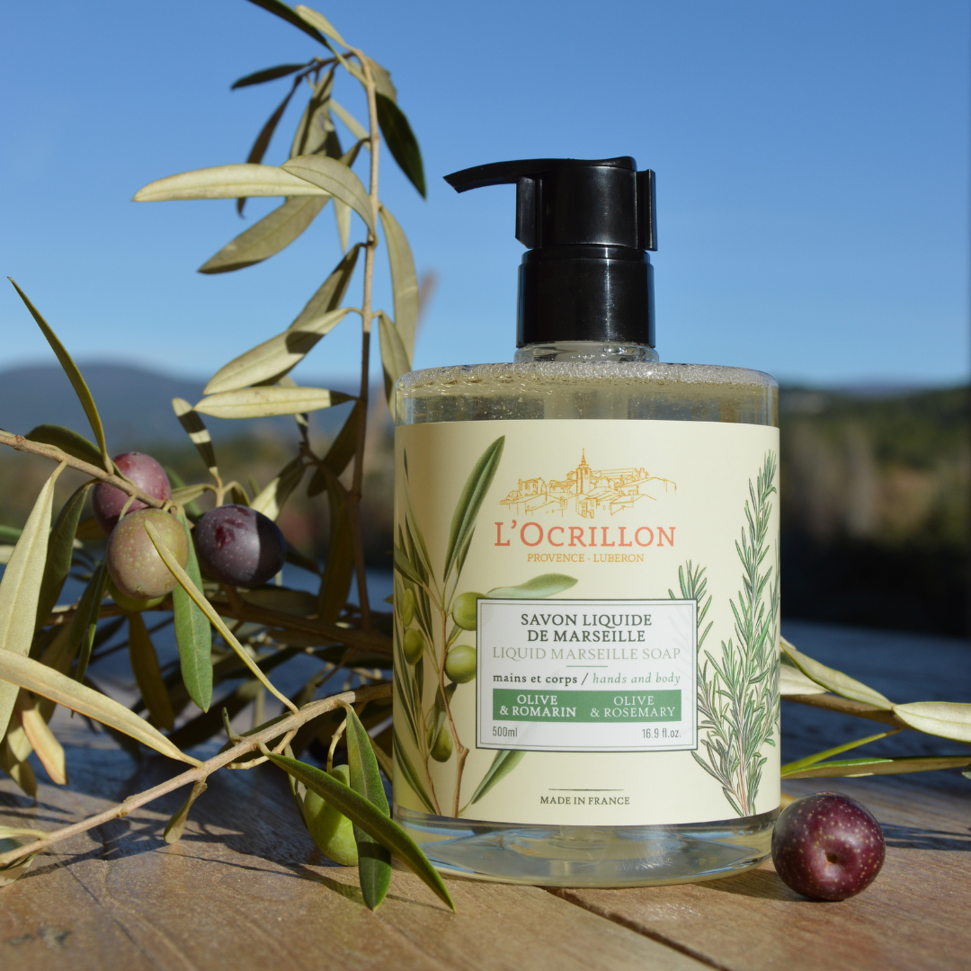 Olive-Rosemary Marseille Liquid Soap