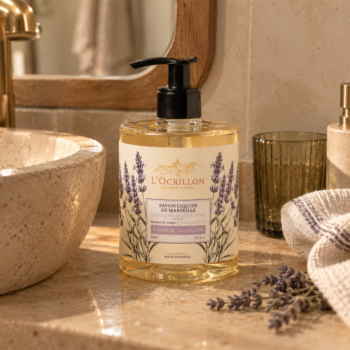 Marseille liquid soap Lavender