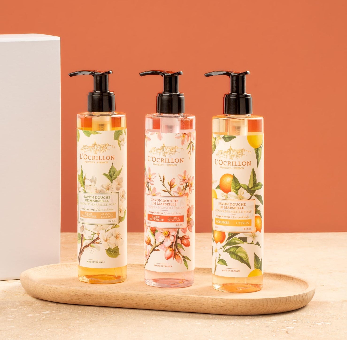 Coffret TrIptyque Savons douche de Marseille