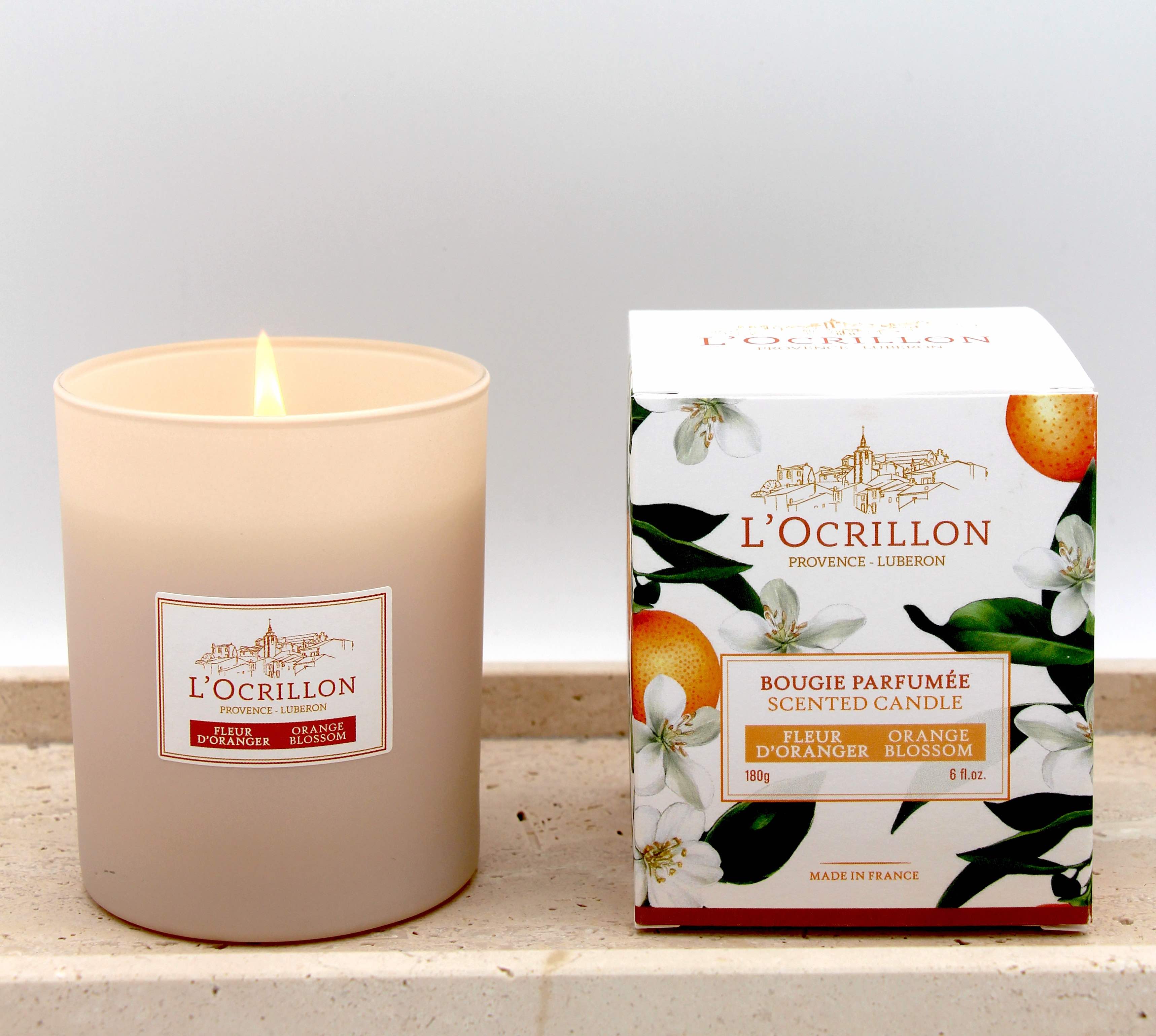 Bougie parfumée Fleur d'oranger