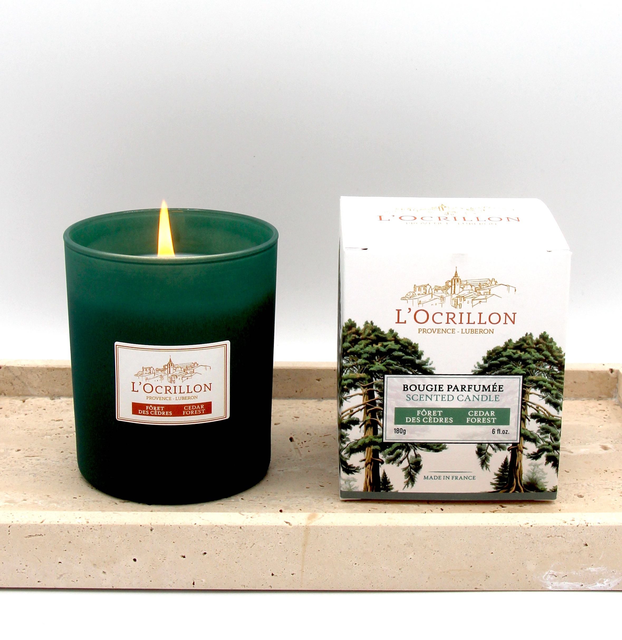 Bougie parfumée Forêt des Cèdres