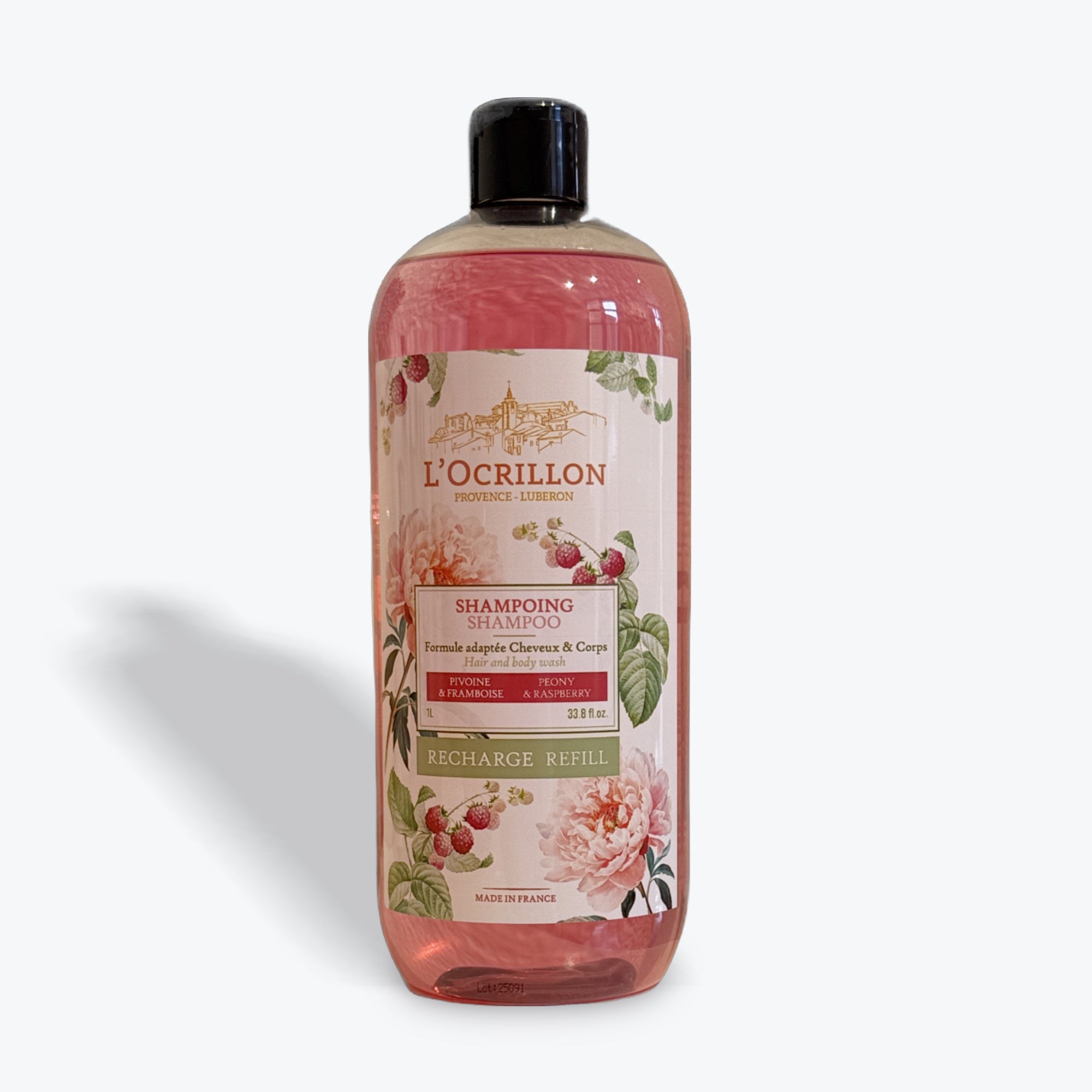 Shampoing Framboise-Pivoine 1 Litre