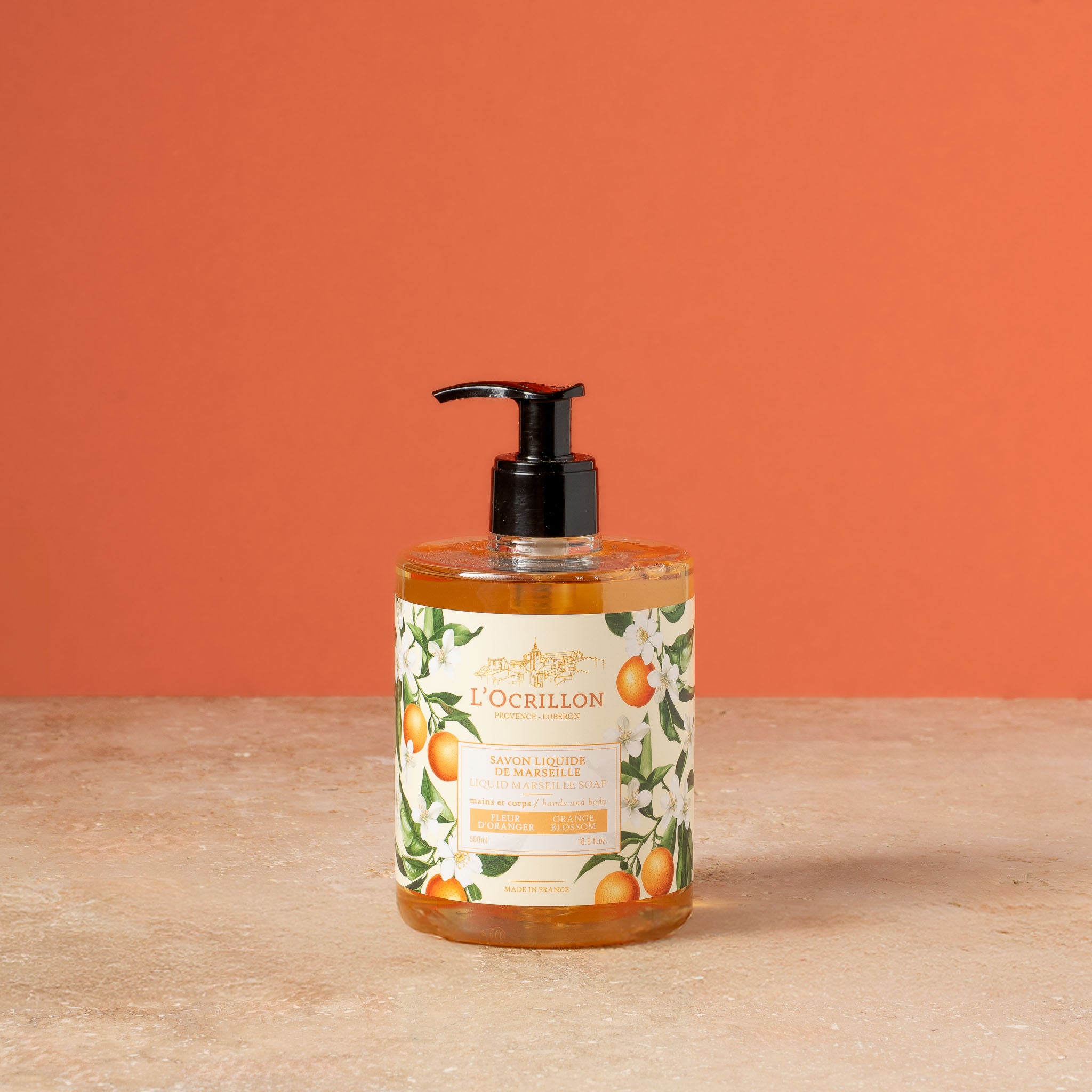 Orange Blossom Marseille Liquid Soap