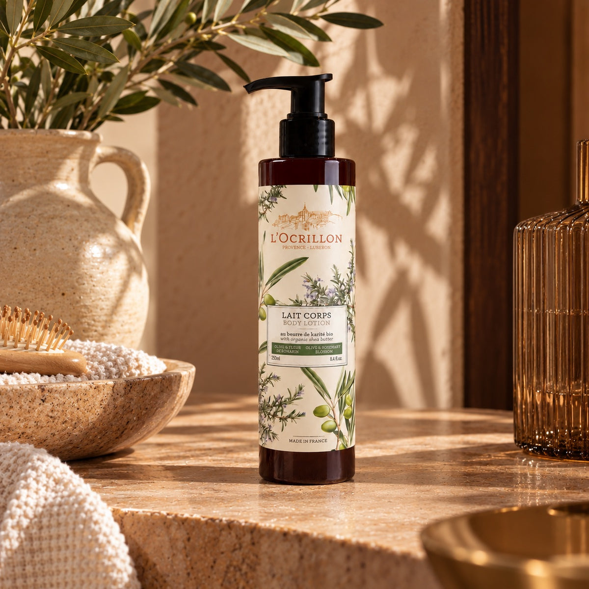 Lait corps Olive-Fleur de Romarin