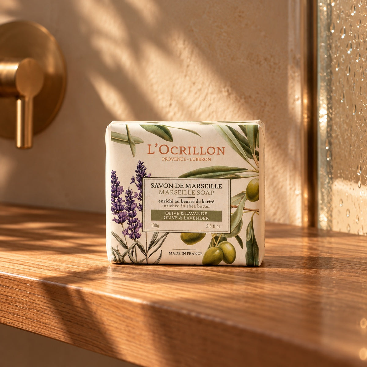 Savon solide Olive-Lavande