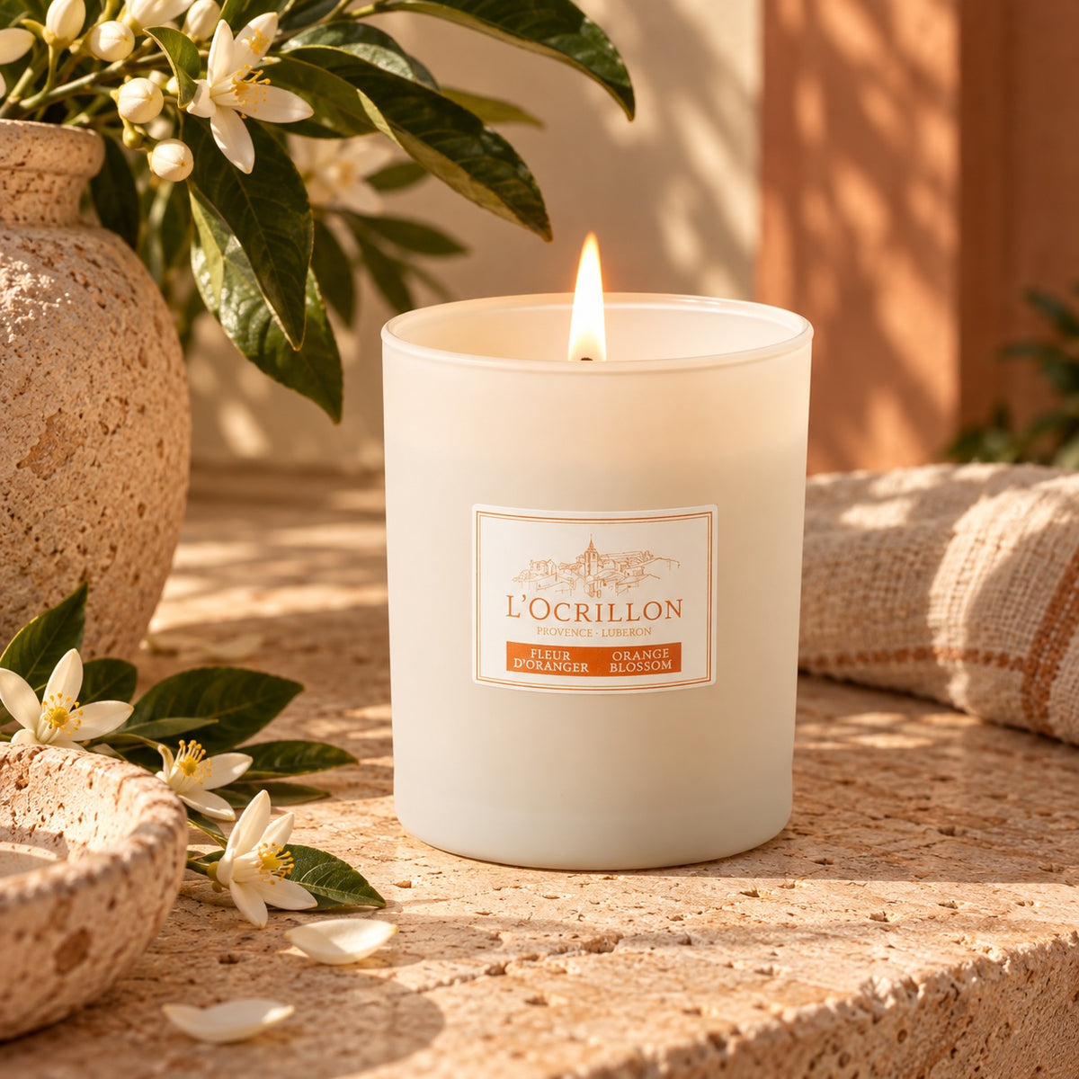 Bougie parfumée Fleur d'oranger