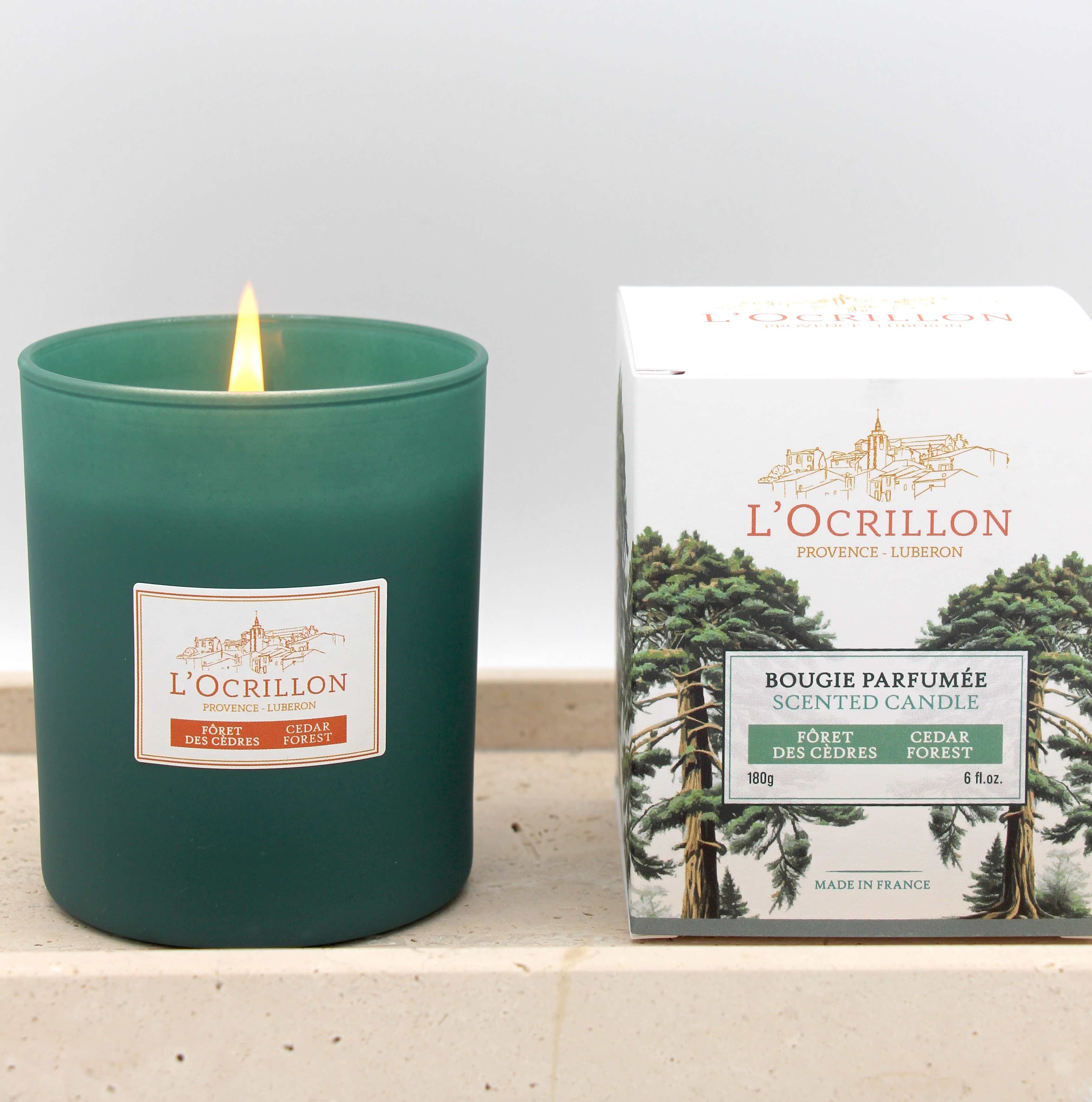 Bougie parfumée Forêt des Cèdres