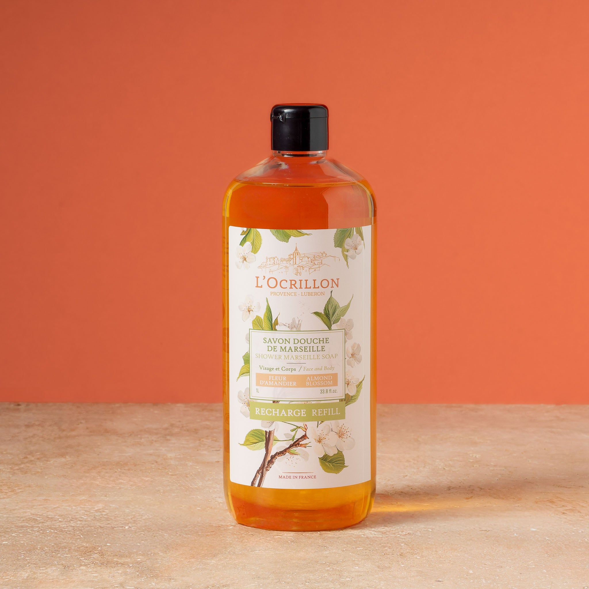 Savon douche Fleur d'Amandier 1 Litre