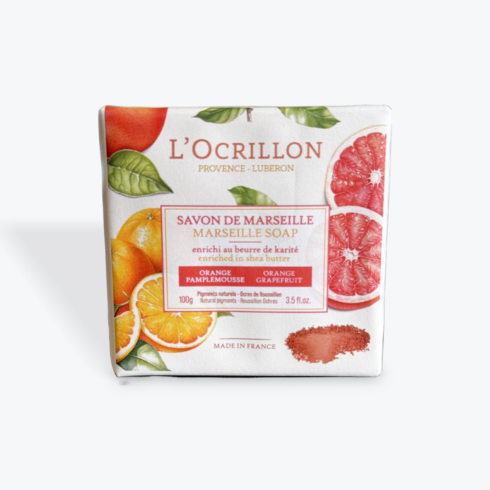 Savon solide Orange-Pamplemousse
