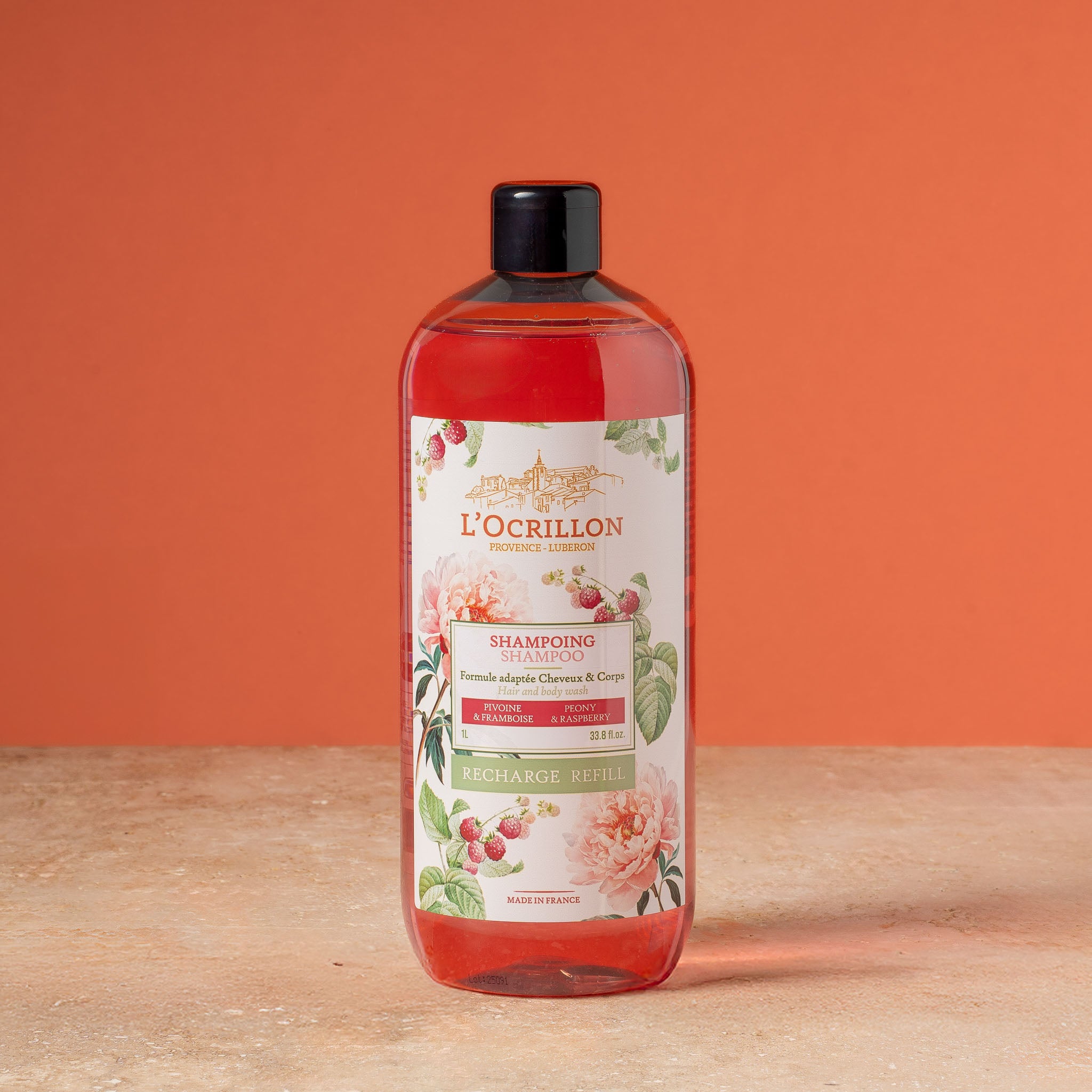 Shampoing Framboise-Pivoine 1 Litre